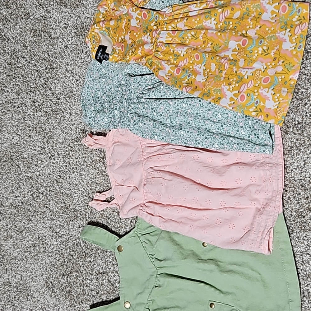 Carter's & other brands 12 month Dresses Bundle